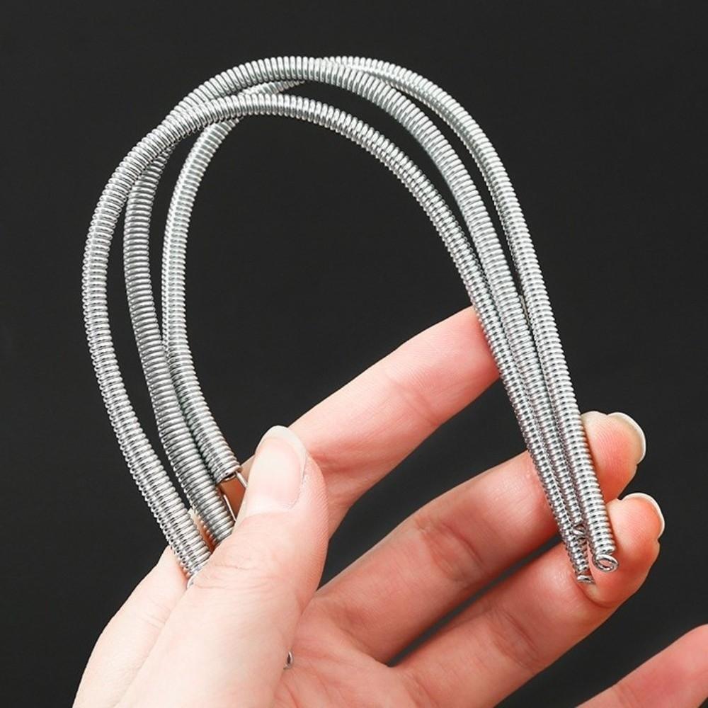 3PCS Bendable Spring Drawstring Threader Quick Insert Elastic Cord Threader  For Sweatpants