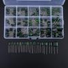 150PCS 0.33nF-470nF Polyester Film Capacitors 100V Rating Capacitance Meters  Educational Use