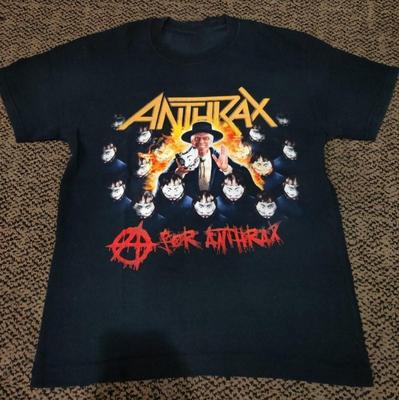 Anthrax Drokk It Merch Unisex Tshirt Tops Tee ALl Size Black Unisex Tshirt Tops Tee Shirt A480