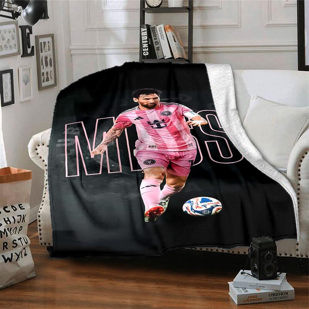 Moisai Pink Jersey Blanket Ultra-Soft Great for Picnics Chair Office for All Seasons Stylish Decor Best Holiday Gift for Friends Family