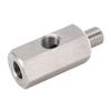 M10x1.0 Oil Pressure Sensor Tee To M10 Adapter Turbo Supply Feed Line Gauge Stainless Steel