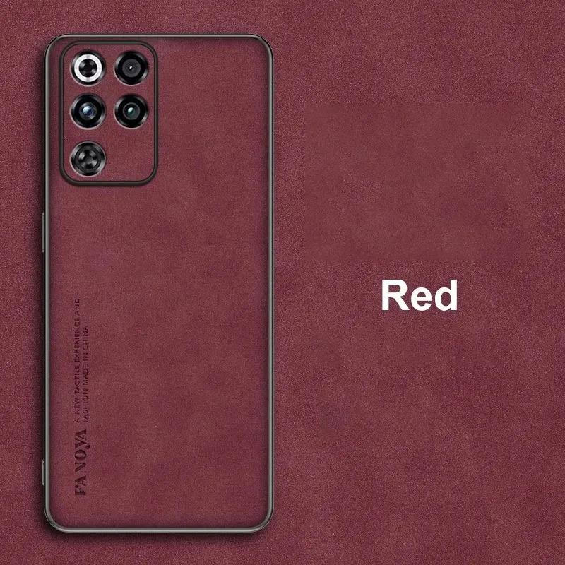 PU Leather Sheepskin Feeling Phone Case For ZTE Nubia Red Magic 11 Pro RedMagic 11 Air Protective Cover Fundas Coque Capa
