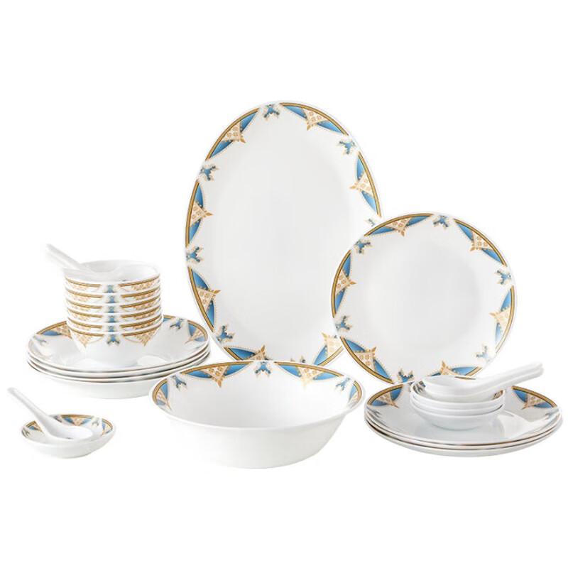 PYREX Corning Rococo Palace 26-Piece Dinnerware Set