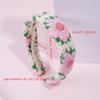 Boho-Chic Floral Knit Headband for Women - Cute & Stylish Hair Accessory, Perfect for Casual Attire