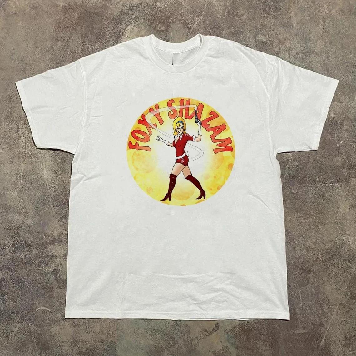 HOT! Foxy Shazam White Cotton Shirt Full size S-5XL MI685 S разноцветный
