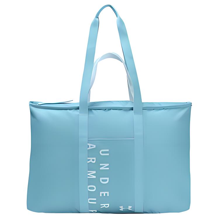 

New Under Armour Waterproof Fabric Shopping Bag Handbag Regular Women s Sky Blue 1352121-425 51.6*24.9*32.0CM