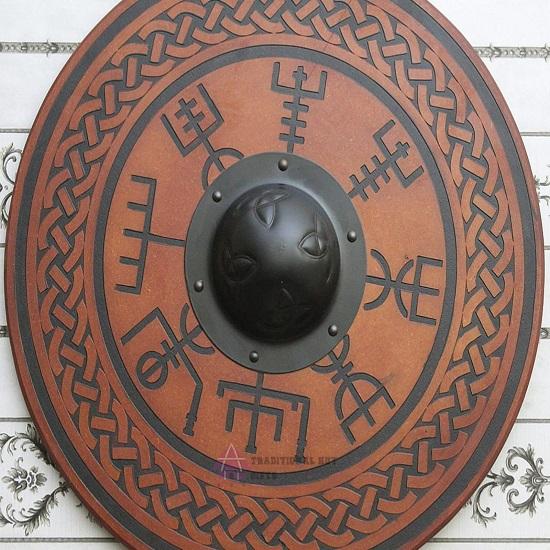 Королевский ремесленный щит викингов — фото 3