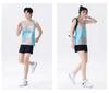 Unisex Track & Field Suit Set - Training Vest & Three-Point Pants for Running & Hurdles