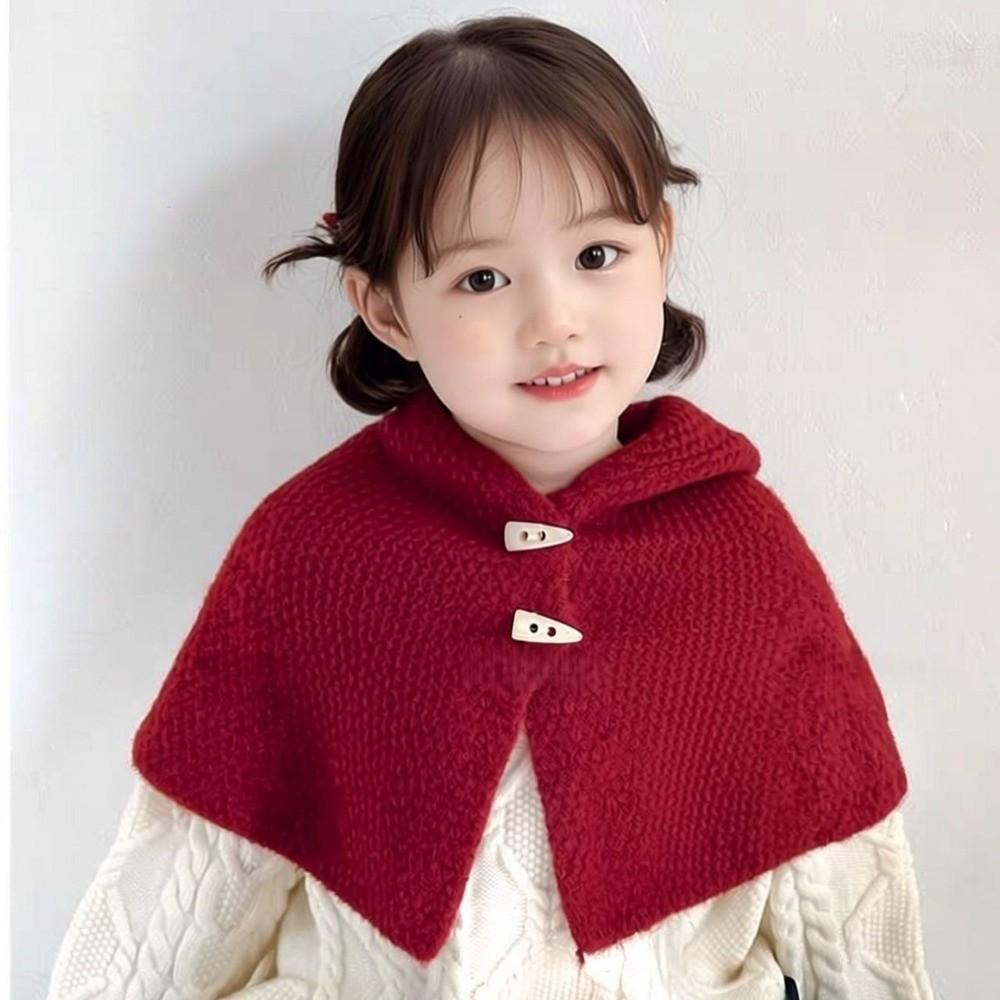 Windproof Kids Hooded Cloak Star Toddler Pullover New Hooded Cape Jacket for Toddlers