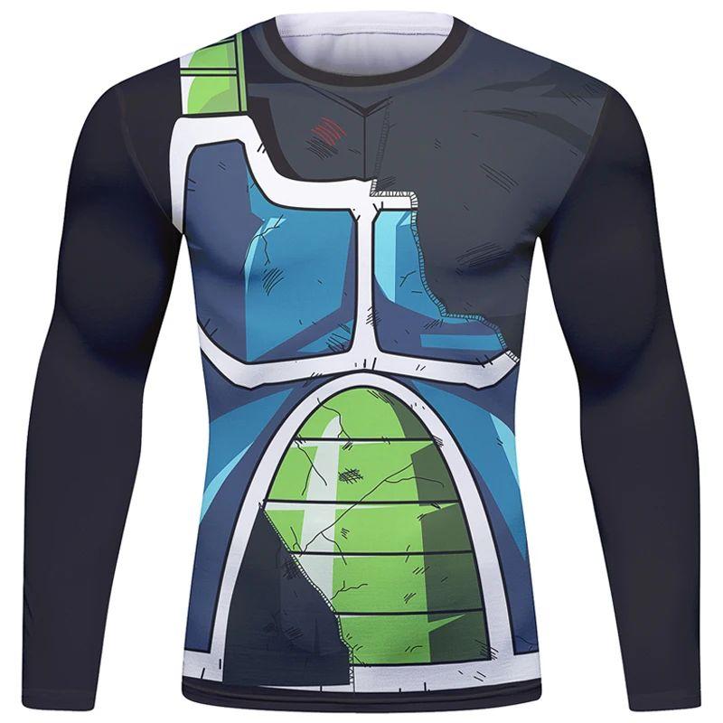 Dragon Ball Anime 3D Print Men's Long Sleeve Shirts Multiple Characters & Armor/Superpower Element Design for Fans