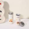 New High-value Ceramic Liner Thermos Cup Student Cute Cartoon Pocket Cup Outdoor Portable Mini Coffee Cup