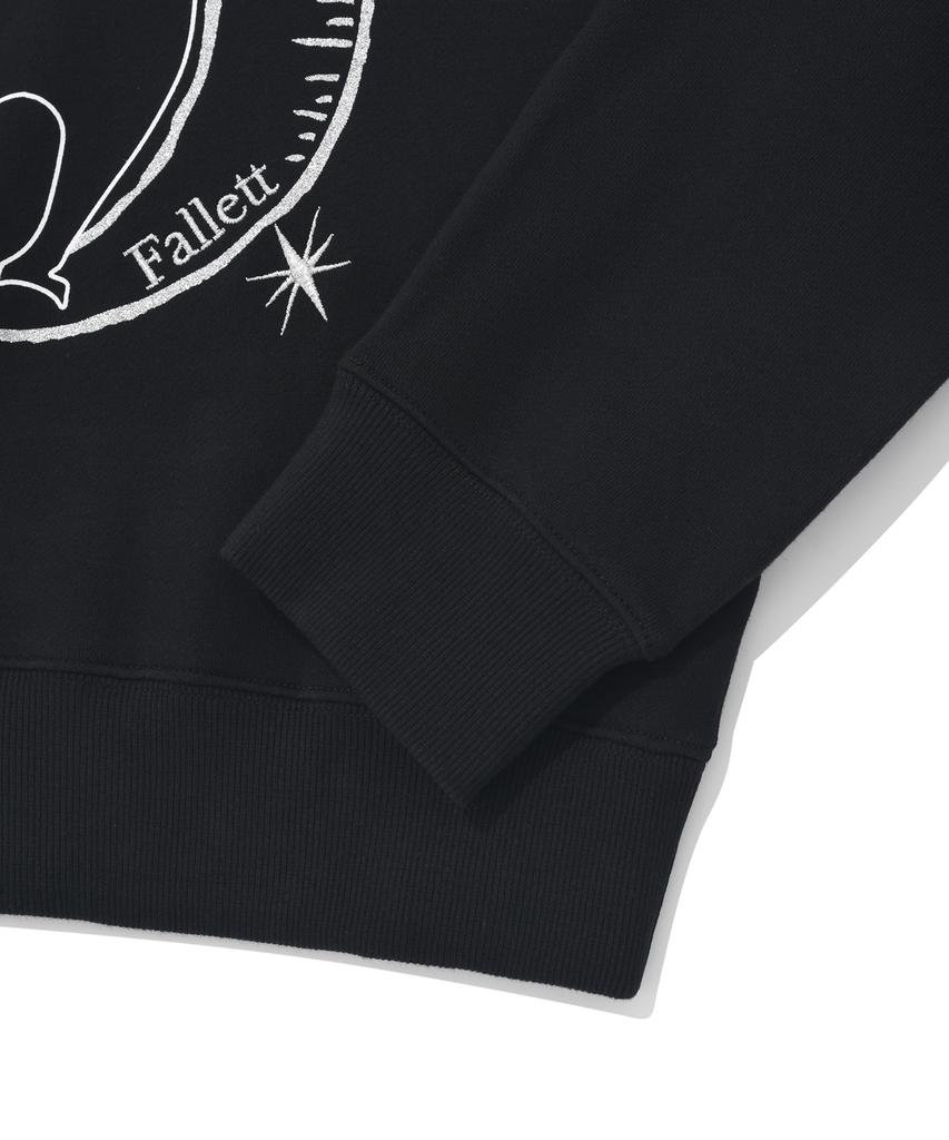 FALLETT Moonlight Nero Sweatshirt Black