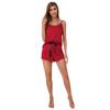 European & American Women's Sexy Summer Pajama Set - Thin Sling Top & Shorts