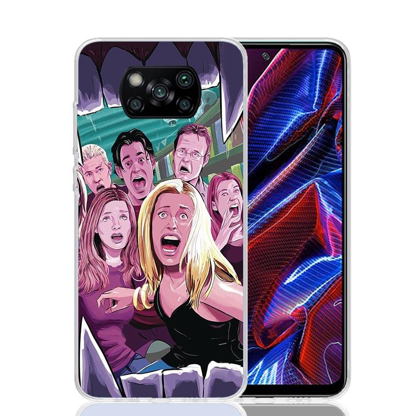 Buffy the Vampire Slayer Phone Case For Xiaomi Poco X7 X6 X5 Pro F7 Ultra Redmi 15C 15 13 13C 12 12C 10 10A 10C 9 9A 9C 9T Cover