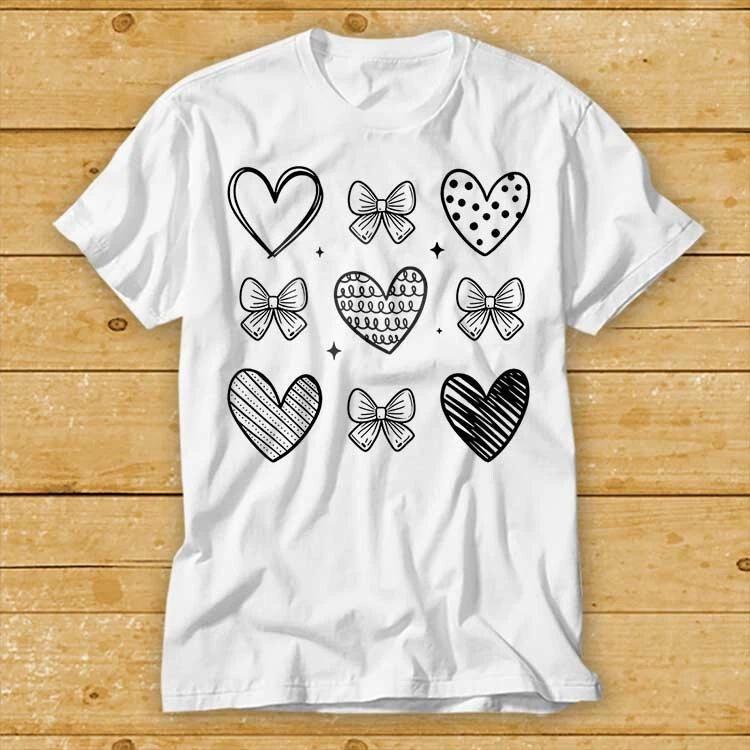 Valentine Coquette Heart Valentines Day Bow Best Seller T Shirt 1935 S