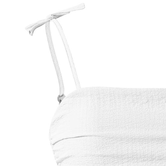 Rochie de vară în linie A cu bretele spaghete, Rochie midi festivă fără mâneci pentru fete, Rochie de petrecere de prințesă pentru 8-14 ani