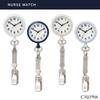 Klefer Analog Pocket Watch with Hook and Beige NB-AL379-BE Women's Chain,