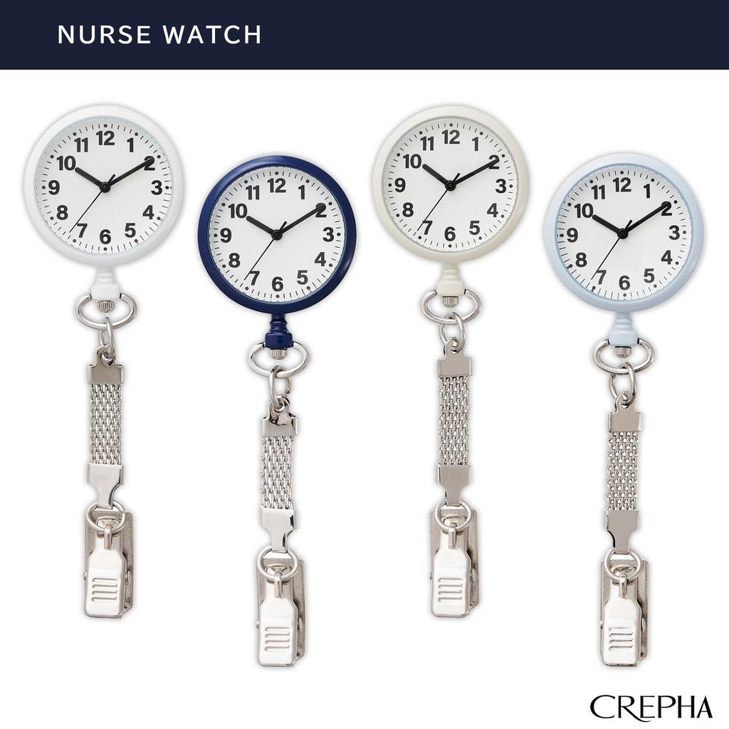 Klefer Analog Pocket Watch with Hook and Beige NB-AL379-BE Women's Chain,