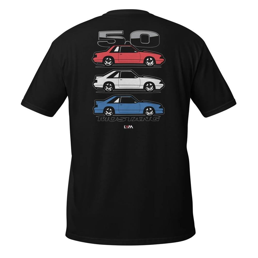 

Foxbody 5.0 Ford Mustang USA Sides T-Shirt S