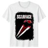 Narbengesicht (1983) Unisex T-Shirt im Stil eines Filmplakats Retro 80er Jahre Tee