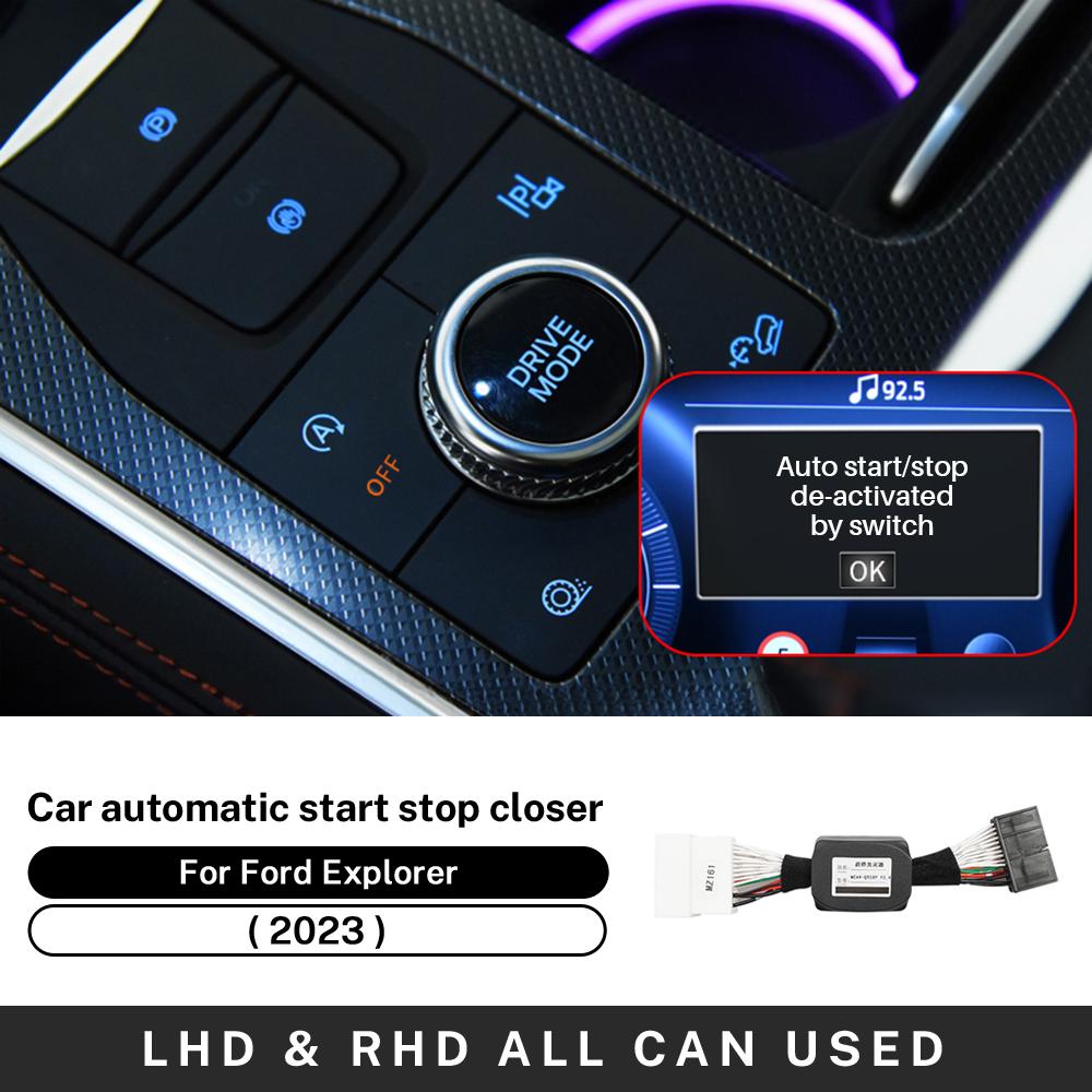 Car Automatic Stop Start Closer for Ford Explorer Start-Stop Canceller Device Control Plug Cable Accessories
