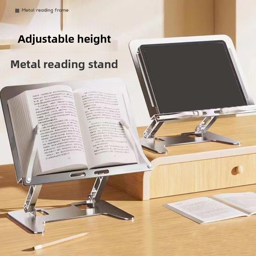 Foldable Reading Bookshelf Support Reading Bracket Tablet Stand Book Holder Tray  Students