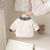 Baby Girl Winter Down Jacket Lightweight Warm Outerwear Toddlers 1-3 Years White Duck 90% Fill Power