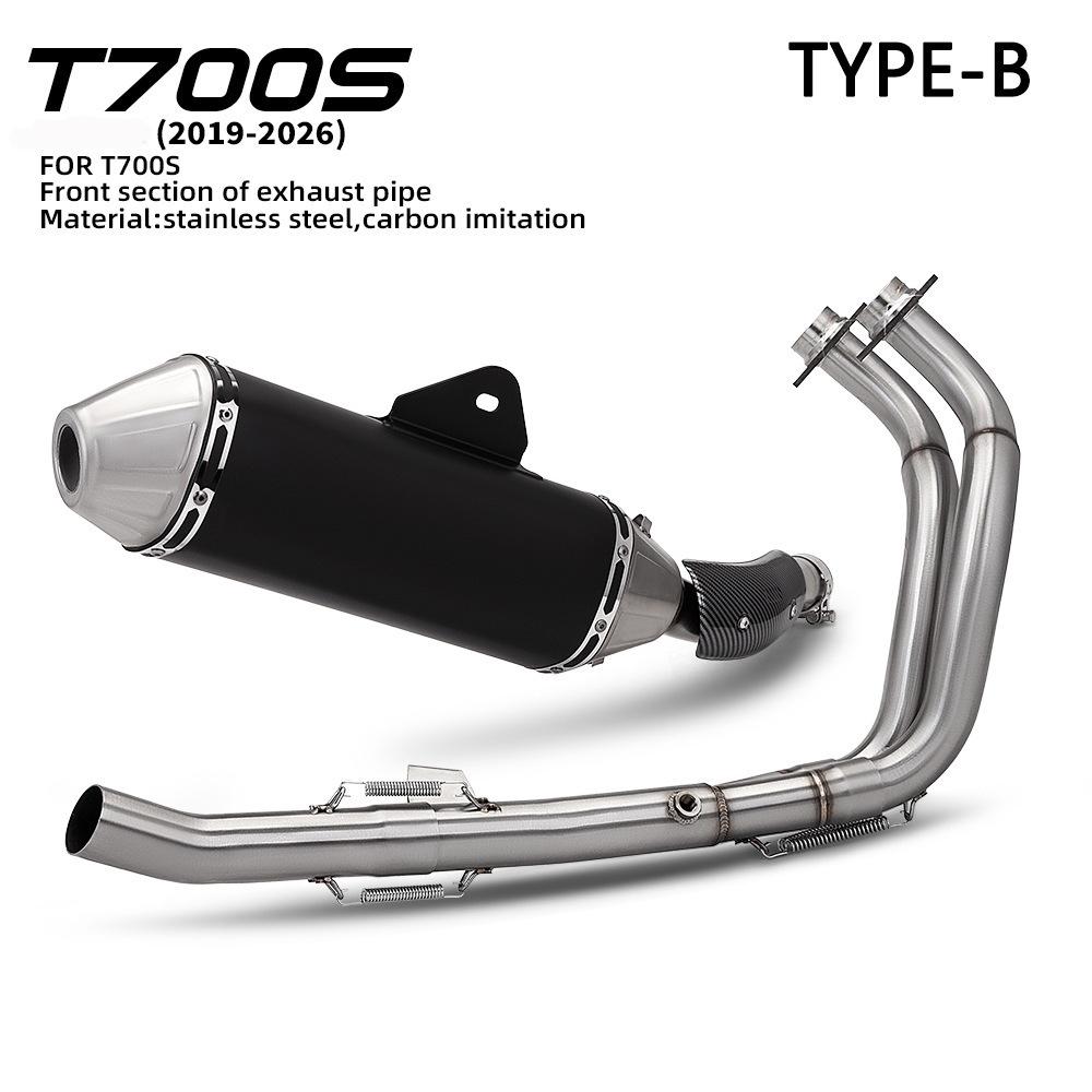Modified Exhaust Tailpipe for T700, T700S, T148 Motorcycles