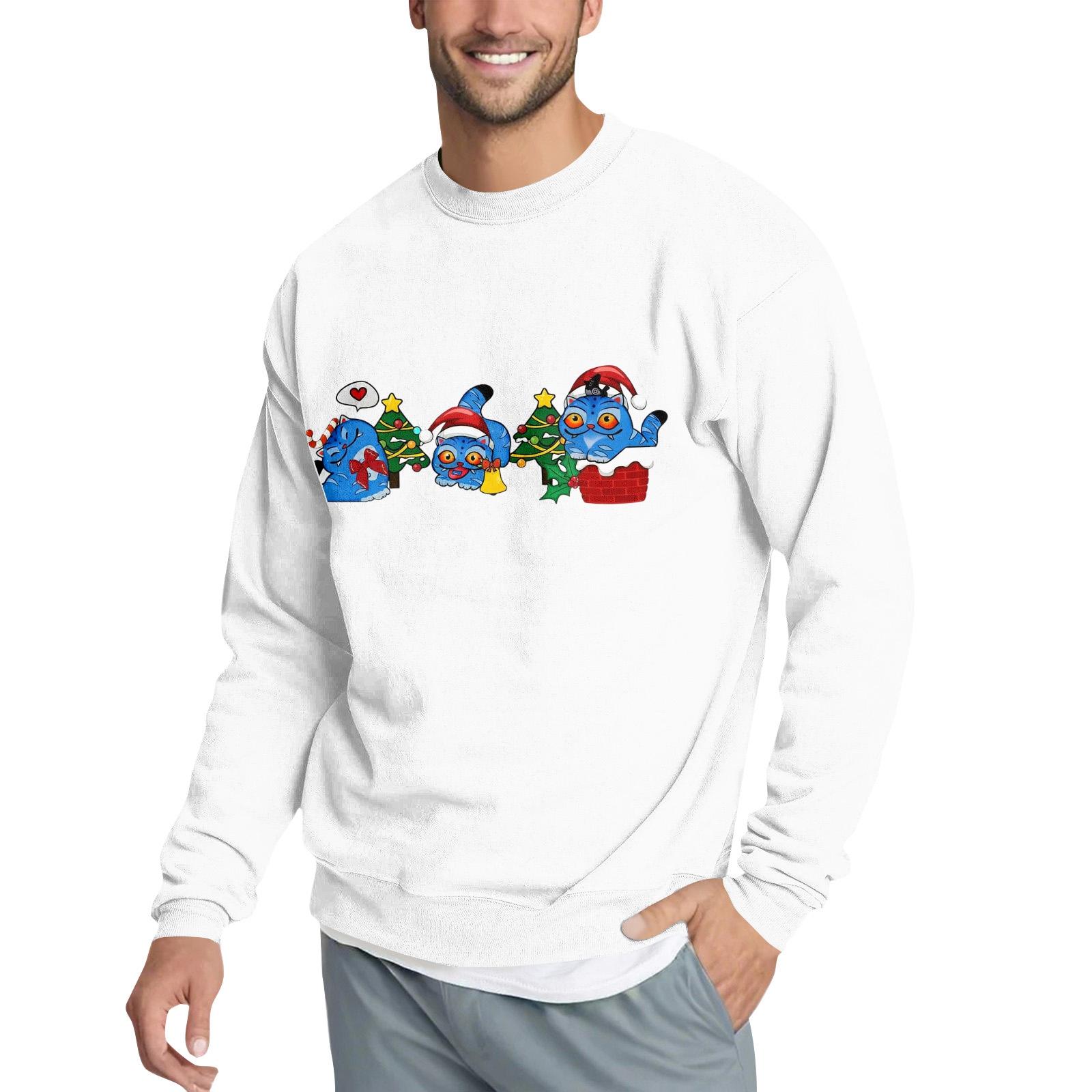 

Мужской повседневный свитшот с забавным принтом на тему кино L белый