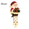 Joyful Holiday Atmosphere Lamps Lighted Christmas Railing Figurine, Cute Santa/Elk/Penguin/Gingerbread Cascading Lights Rail Light for Porch