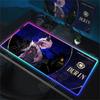RGB Anime Desk Mat Genshin Impact Large 900x400mm Mouse Pad Carpet Computer Laptop Gaming Peripheral Accessories Durin Mousepad