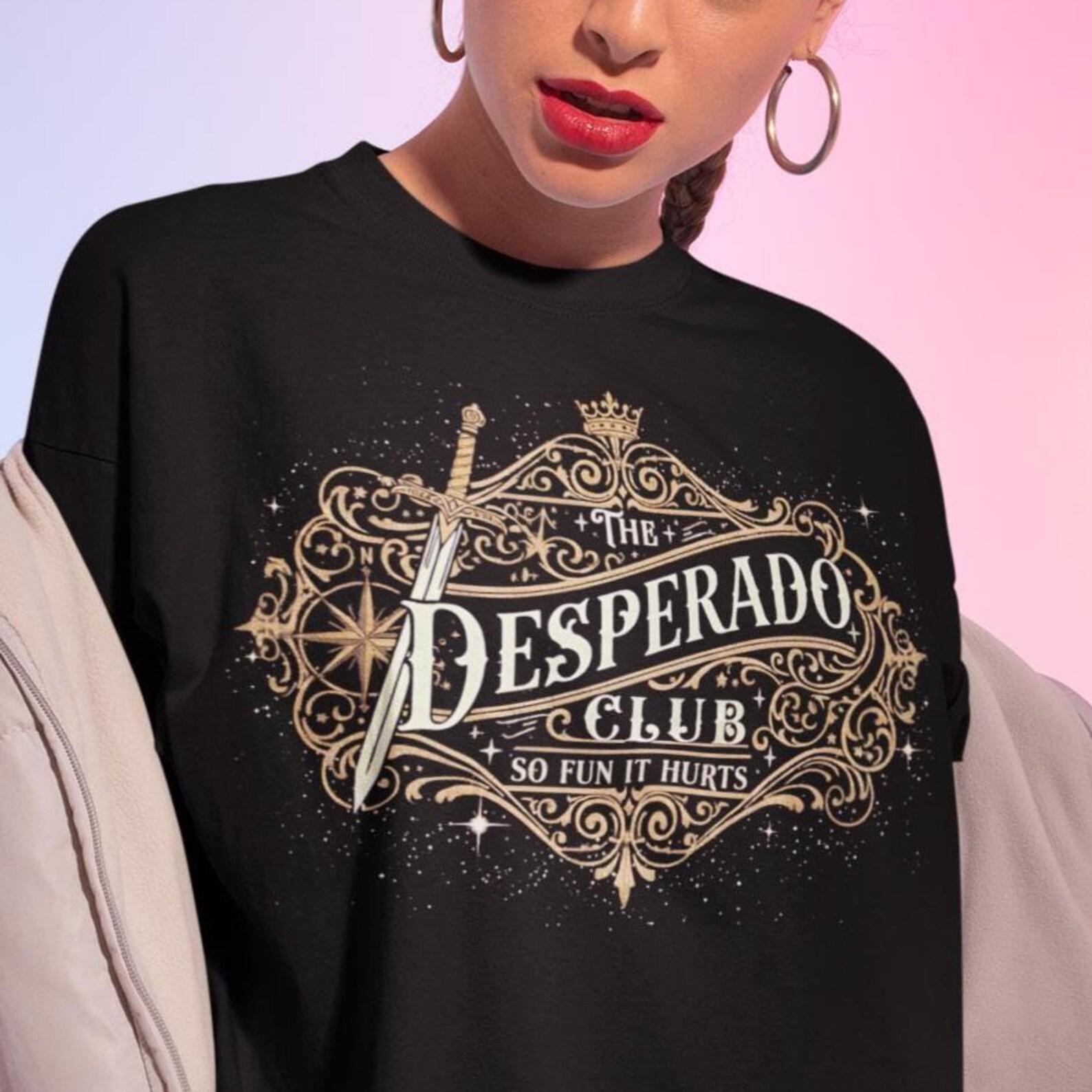 Desperado Club Shirt - Dungeon Crawler Carl Tshirt,Princess Donut and Mongo,Fantasy Bookish XL