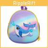 Kids Eva Dolphin Backpack With Adjustable Shoulder Straps For Kindergarten Use