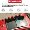 Universal Car Decorative Sunroof Vent Wind Deflector Black Top Cover DIY Car Sunroof Visor Decorative Exterior Accessories