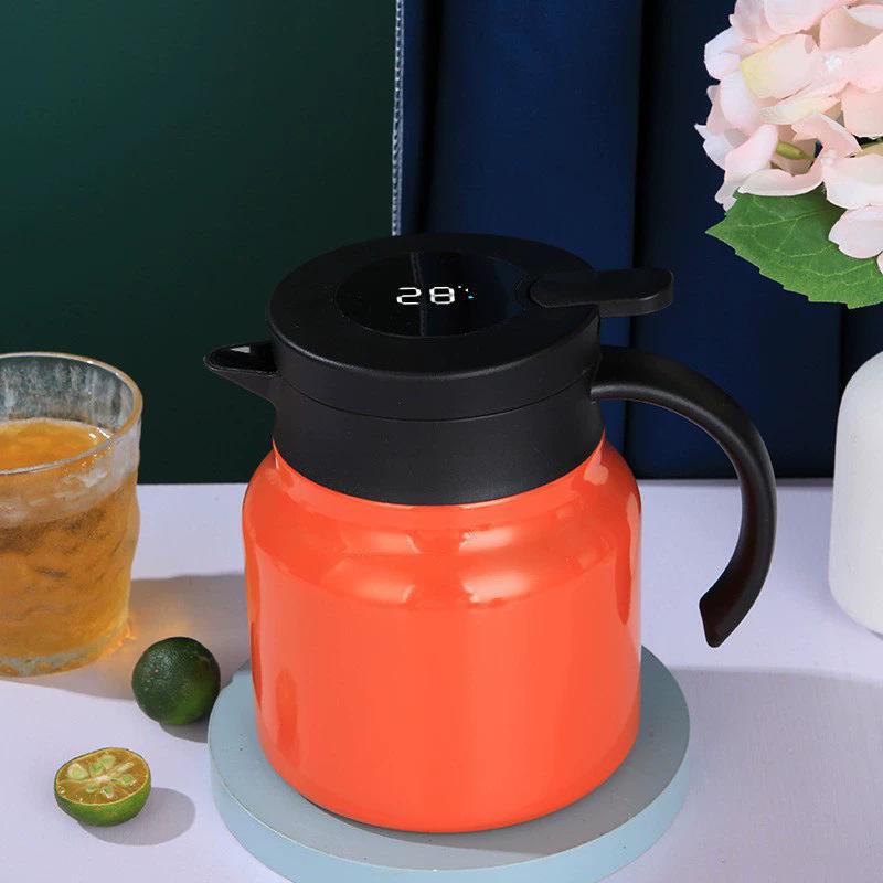 316 Stainless Steel Tea and Water Separation Insulated Pot - Large Capacity Stewed Tea Pot for Home or Office.