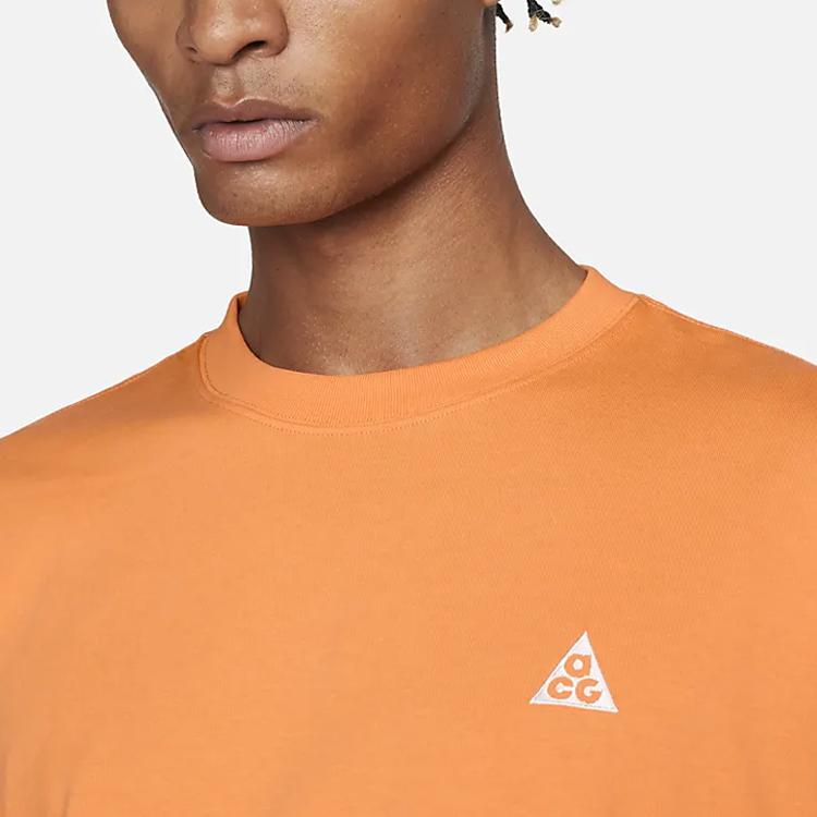 Nike ACG T-shirt Tangerine Orange Men Streetwear DJ3642-885