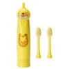 Children Electric Toothbrush Cartoon Pattern Waterproof Teeth Cleaning Brush Gift for KidsYellow