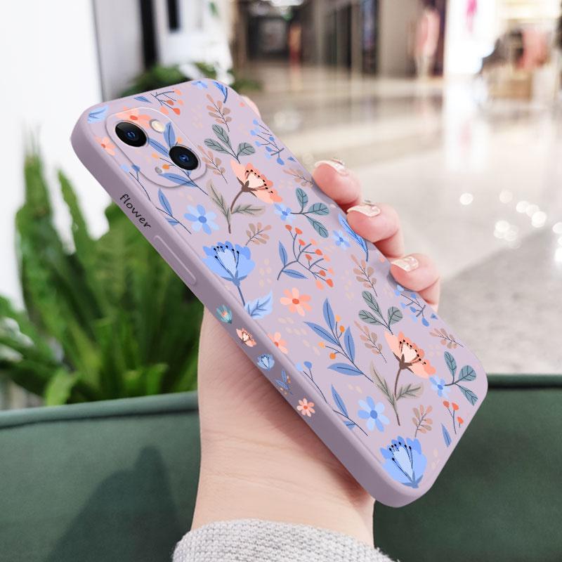 Romantic Garden Phone Case For iPhone 17 17 Air 16 15 14 13 12 11 Pro Max Mini X XR XS MAX Cover