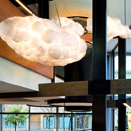 Cloud Lamp Luminous Appearance Daily Use Adjustable Adorable Artificial Cloud LED Ceiling Light