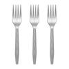 Disposable Plastic Gold Colored Birthday Party Fork