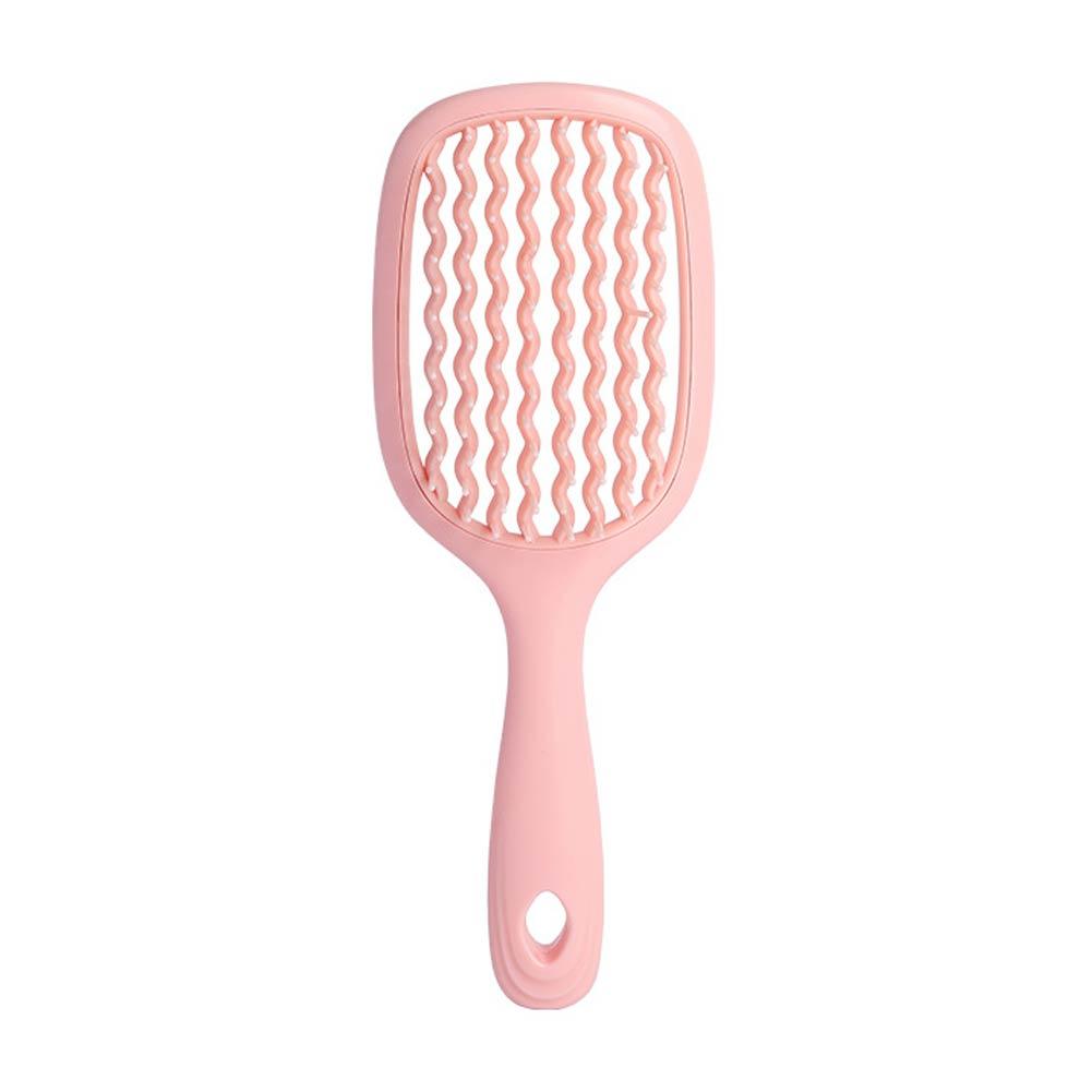 Hair Brush with Air Cushion Hollow Design Scalp Protection Detangling Styling Massage All Hair Types Ventilation Holes