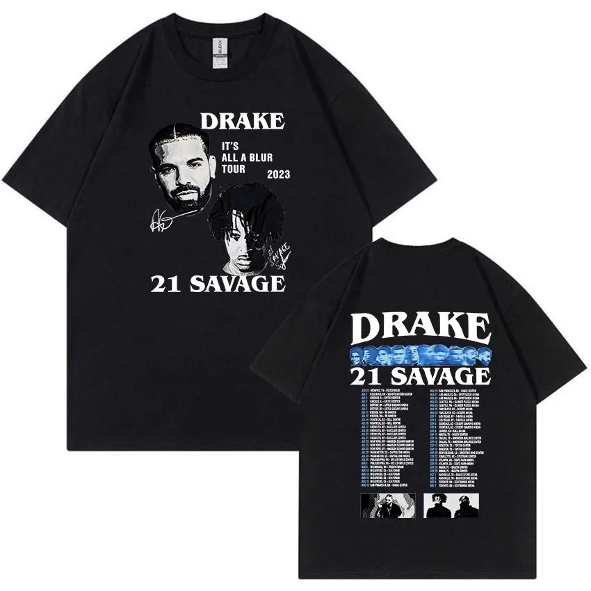 Rapper Drake Certified Lover Boy Album Print Graphic T Shirt Unisex Hip Hop Fashion T-shirt Men's 100% Cotton T-shirt 50903