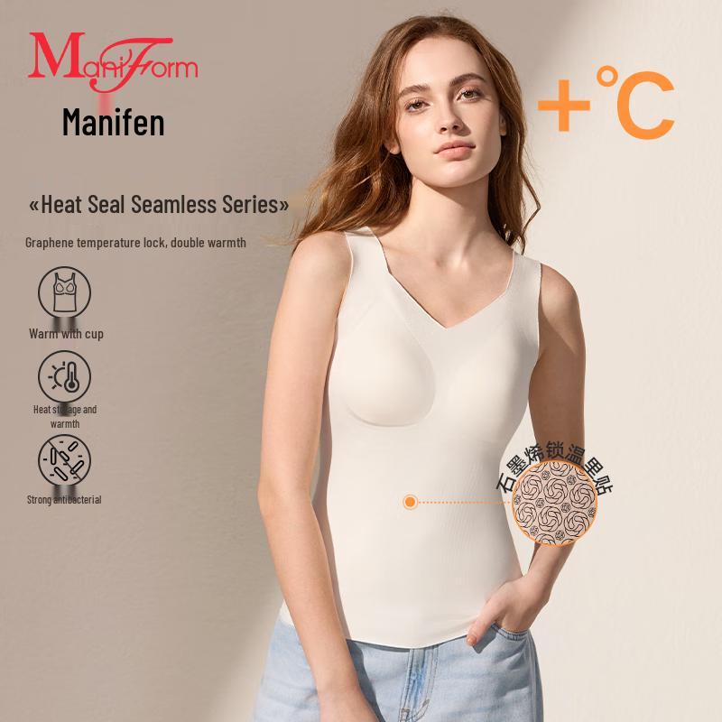 

Женский терможилет Maniform из графена с нагрудными вкладышами L (165)