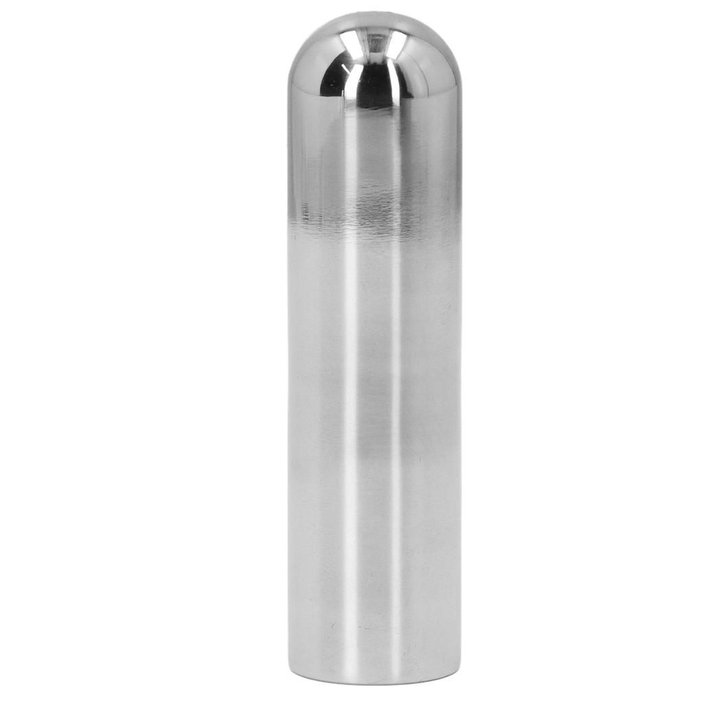 Guitar Slide Tone Bar Stainless Steel Solid Guitar Slide with Thumb and Finger Picks for Lap Steel H