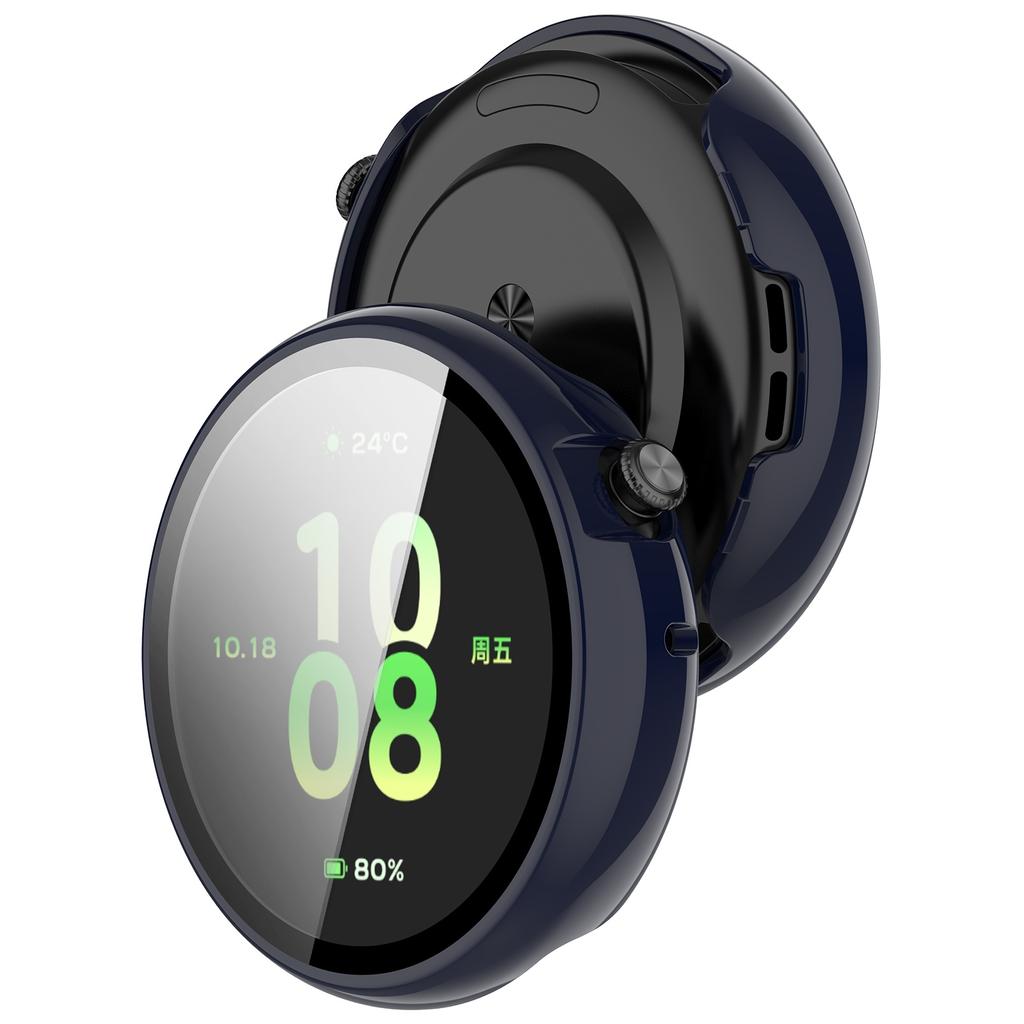 Case For Watch Fit 44mm Screen Protectors Case,Full Coverage PC Cover Protective Bumper Smartwatch Accessories