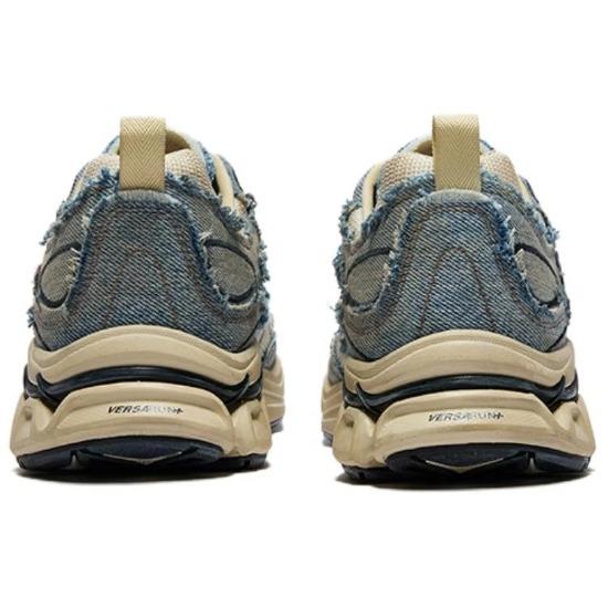 Lee X Saucony GRID FUSION Running Shoes Unisex Denim Blue Ecru S79063-17