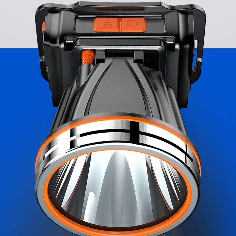 Super Bright LED Headlamp Rechargeable Headlight 5000 Lumens for Hunting
