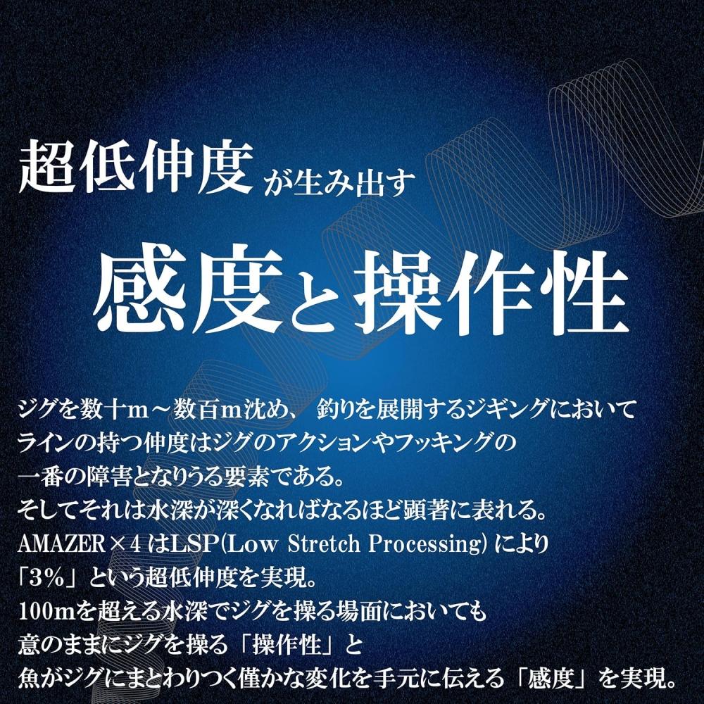 Sunline Jigging 4                 4 Multi Color 1   Max 21lb  600m