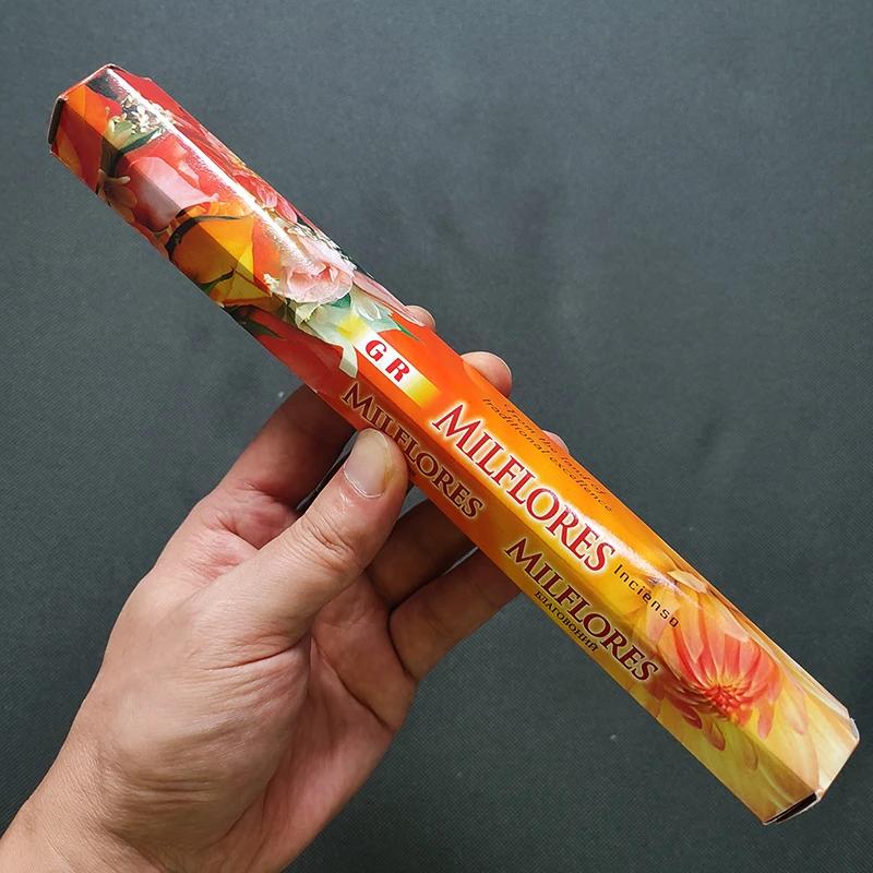 120 Sticks Indian Incense White Sage Meditation Lavender Yoga Sea Breeze Love Incense Purifying Air Deodorization Aromatherapy KTY