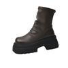 Thick-soled foreign style early autumn short boots 2025 new autumn thin boots Martin boots women's Maillard boots explosion